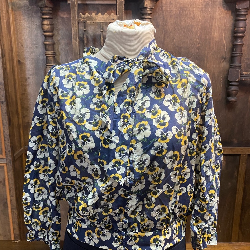 Madewell Floral Print Shirt